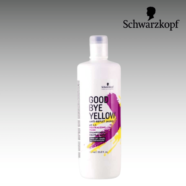 Dầu gội Schwarzkopf Goodbye Yellow 1000ml