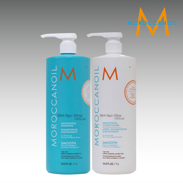 Dầu gội xả Moroccanoil Smooth