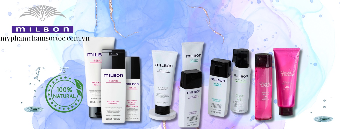 Baner Milbon mỹ phẩm tóc thương hiệu nhật