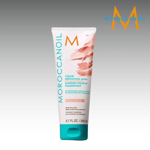 Hấp màu Moroccanoil Rose Gold 200ml