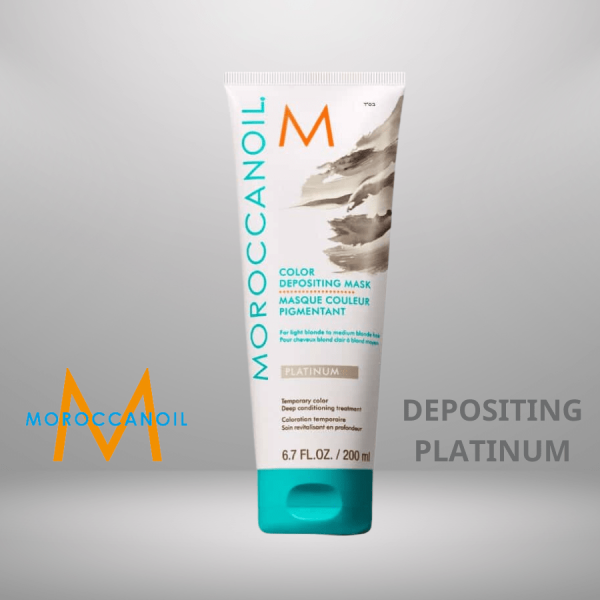 Hấp màu Platinum Moroccanoil 200ml